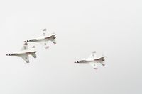  - Thunderbirds practice at Royal International Air Tattoo 2007 - by Steve Staunton