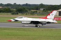  - Thunderbirds practice at Royal International Air Tattoo 2007 - by Steve Staunton