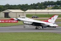  - Thunderbirds practice at Royal International Air Tattoo 2007 - by Steve Staunton