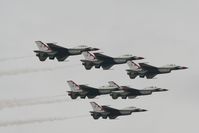  - Thunderbirds display at Royal International Air Tattoo 2007 - by Steve Staunton