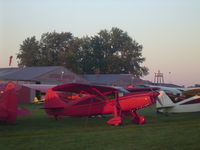  - Dawn at Antique Airfield during the 2007 National AAA/APM Fly-in - by William Weyers