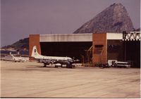  - Varig Lockheed Electra at Santos Dumont(Rio),Brasil,Mar.1980 - by metricbolt