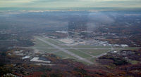  - Hanscom fm the W at 3000 MSL, Boston in distance - by Stephen Amiaga