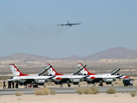  - B-52 and 'Spare' Thunderbires - by Brad Campbell