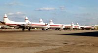  - Zantop Electras grace the Detroit Willow Run  ramp in 1997 - by Terry Fletcher