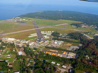  - Aerial of Dare County Municipal Airport - by Louis Mavredes