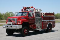  - Hickory Fire Department Engine 4, the ARFF truck at the Hickory Regional Airport - by Bradley Bormuth