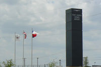  - Entrance Sign Spinks Airport - Ft. Worth, TX - by Zane Adams