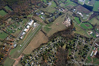  - Ellington Airport, Connecticut Parachutists dropzone, and the surrounding area. - by Dave G
