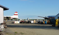  @ Fairbanks International Airport - View 2 of Brooks Fuel ramp on Fairbanks West side - by Terry Fletcher
