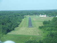  - On final at Royalton in a Stinson SR-9C. - by Terry L. Swann
