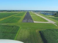  - Short final for 36. - by Bob Simmermon