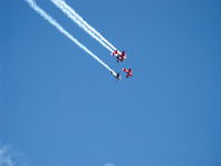  - EAA 2008 AirVenture Daily Airshow Aerobatics, Inverted echelon dive - by Doug Robertson