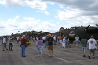  - B-17 and B-24 line up at Thunder Over Michigan - by Florida Metal