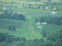  - Turning for final at Smith Airfield, Cambria, NY. - by Terry L. Swann