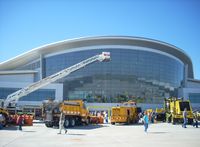  - The new terminal from the tarmac on the community day weekend. - by IndyPilot63