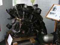  - B-24 engine in the Seething airfield Control Tower Museum - by chris hall