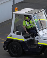  - Wow....big golf cart, for the first  after all it is  3000+m.  My son is driving - by Bill Mallinson