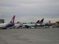  - south end of A-Gates with Mt. Rainier in background - by awhdxer74