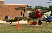  - Nieuport 28 replica in the 94th Pursuit Sqdn colors.  Nice touch of history, one of the first types flown by the 1st Pursuit Group - by Paul Perry
