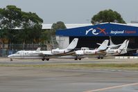  - Sydney bizjet ramp - not many places where you can see three Westwinds side by side !!! - by Terry Fletcher