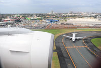  - On final approach, just before landing .. within airport perimeter. - by BigDaeng