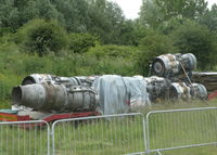  - DERELICT JET ENGINES WYCOMBE AIR PARK - by BIKE PILOT