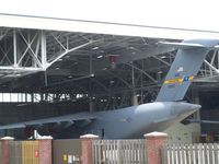  @ Charleston Afb/intl Airport - C-17 in hangar - by rupert2829
