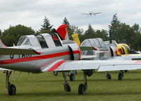  - TEAM OSPREY READY FOR START UP. POPHAM RUSSIAN AIRCRAFT FLY-IN - by BIKE PILOT