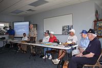  - Veterans Seminar, John Heilbrun standing, during the MERFI event. - by Bob Simmermon