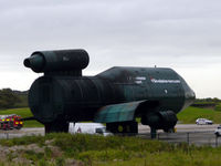  @ Manchester Airport - The airports fire practice simulator, looking well used!! - by John1958
