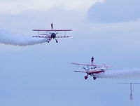  - Guinot Wing Walkers displaying at the Airbus families day - by Chris Hall