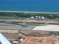  - Barcelona Airport, tower, runway and the golf - by Erdinç Toklu