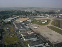  - On short final Rwy 08R at CDG-Maintenance area - by Erdinç Toklu
