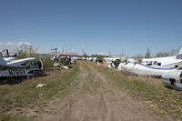  - Scrap yard at Edmonton Villeneuve  - by Andy Graf-VAP