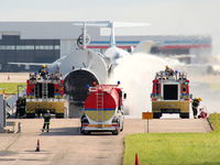 - Fire training at Liverpool Airport - by Chris Hall