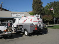  - New AVFUEL fuel truck for refueling at the Helo pad, etc. - by Doug Robertson