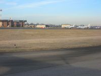  - Looking NW towards Honaker's ramp and the T-hangers. - by Bob Simmermon