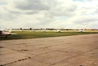  - A view of the Ipswich School of Flying fleet at the now long gone Ipswich Airport - by GeoffW