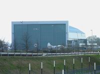  - the new Zeppelin-hangar seen from the commercial fairground - by Ingo Warnecke