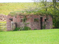  - WWII pillbox on the perimeter of Exeter Airport - by Chris Hall