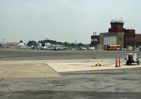  - This is the old control tower and main building, now used for other purposes.  To the left is the old general aviation ramp. - by Daniel L. Berek