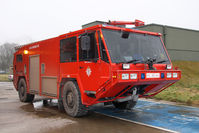  - Fire tender at RAF Leeming, North Yorkshire, January 2009. - by Malcolm Clarke