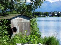  @ Lake Hood Seaplane Base - Lake Hood in Anchorage on a sunny afternoon - by Christopher Maize