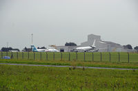  - Manston Airport view from the Spitfire and Hurricane Memorial Museum. - by Martin Browne