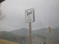  @ Lava Hot Springs Airport - Lava Hot Springs, Idaho Airport Sign - by Jay D Flitton