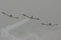  - Texan Team, three disabed pilots flying close formation in these ultra lights - taken at the Royal International Air Tattoo 2010 - by Steve Staunton