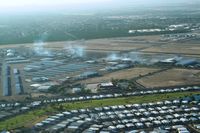  - Airport seen after our low pass with smoke on from N51KT - by Nick Taylor Photography