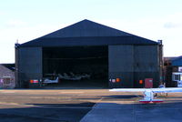  - The main hangar at Barton which was completed in January 1930 - by Chris Hall
