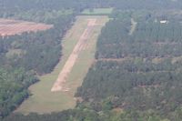  @ Pinebloom Plantation Airport - Looking SW from 3000' - by Bob Simmermon